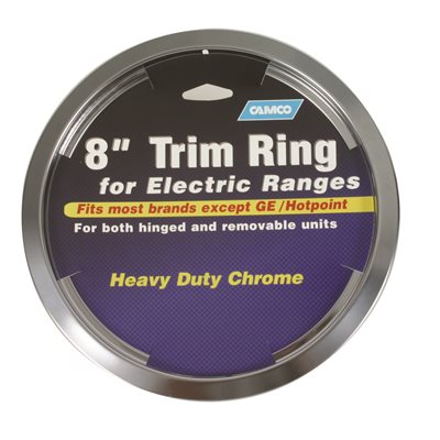 Camco  8 Universal Trim Ring (Chrome) (8)