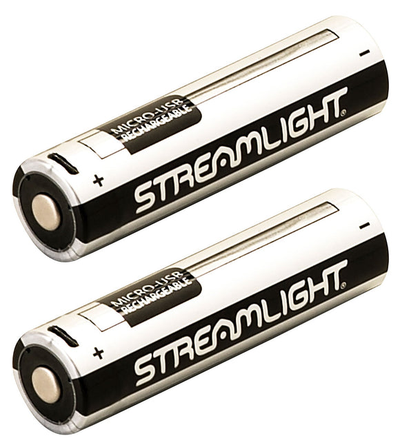 Streamlight 22102 18650 USB Battery Li-ion 2600 mAh 2 Pack