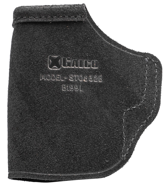 Galco STO832B Stow-N-Go  Black Leather IWB S&W Shield 9/40 2.0 w/INTG Laser Right Hand