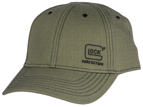 Glock AS10079 1986 Ripstop Hat Olive Cotton Velcro