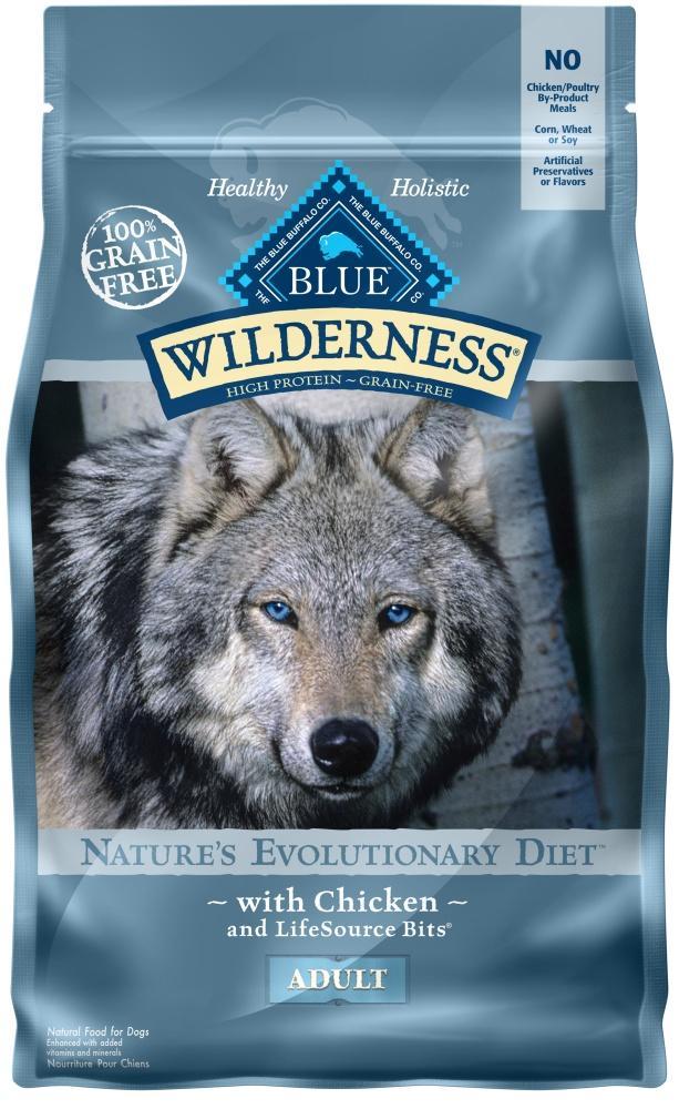 The wild vs clearance blue wilderness dog food