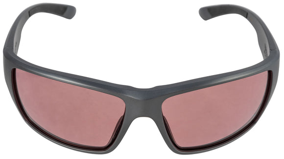 Magpul MAG1020-055 Terrain Eyewear Polycarbonate Gray w/Silver Mirror Lens w/Black Frame