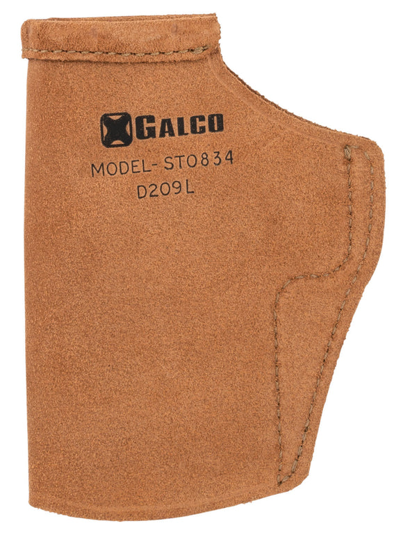 Galco STO834 Stow-N-Go  Natural Leather IWB fits Glock 48 Right Hand