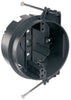 Legrand Pass & Seymour 4 inch Round Ceiling Box with Two Captive Mounting Nails and Four Auto/Clamps, Black (4, Black)