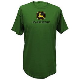 John Deere T-Shirt, Short Sleeve, Green, Men's XL