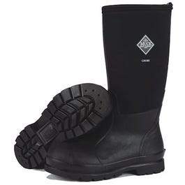 Chore High Work Boots, Black, Unisex Size 9 Men/10 Women