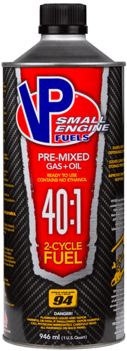 VP Racing 40:1 Premix Small Engine Fuel 1 Qt. (1 quart)
