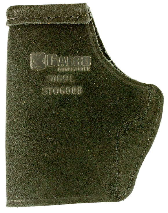 Galco STO800B Stow-N-Go  Black Leather IWB Fits Glock 43 Right Hand
