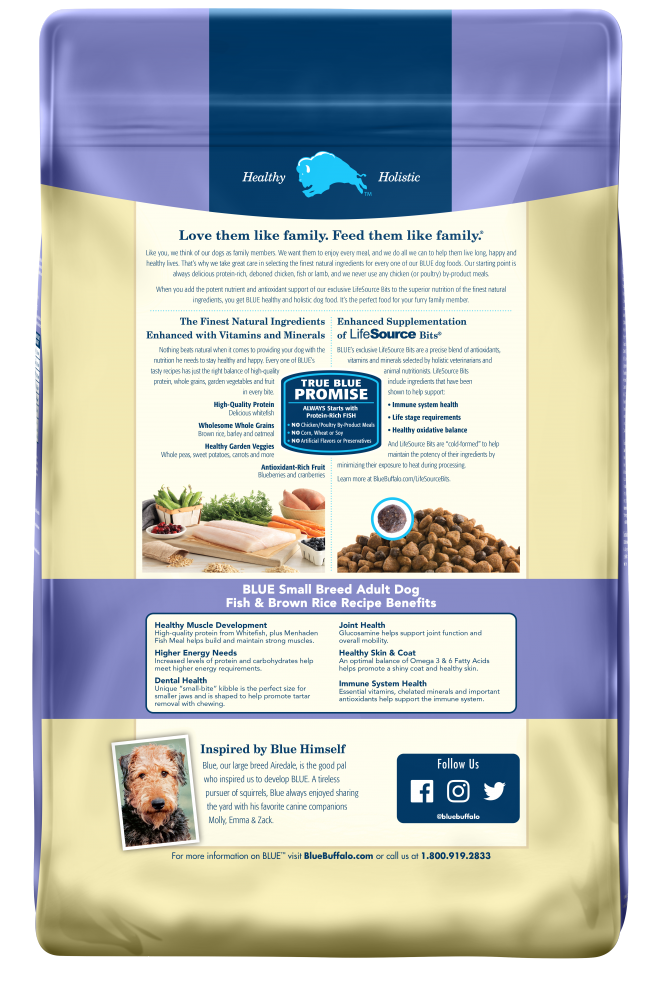 Blue Buffalo Life Protection Formula Fish and Brown Rice Dry Dog