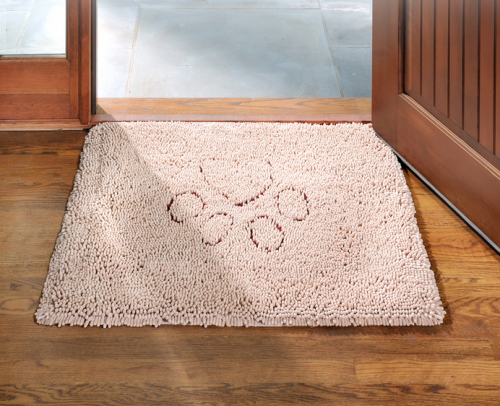 Dog Gone Smart Dirty Dog Doormat, Mist Grey, Medium