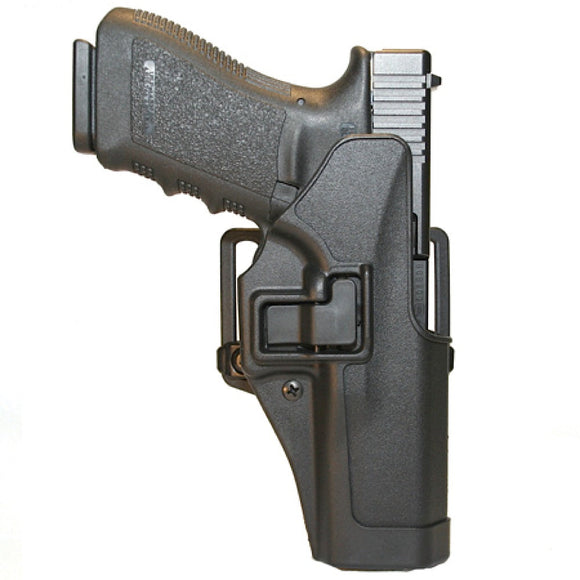 Blackhawk 410530BKR Serpa CQC ConcealmentBlack Matte Polymer OWB Fits Glock 29,30,39 Right Hand