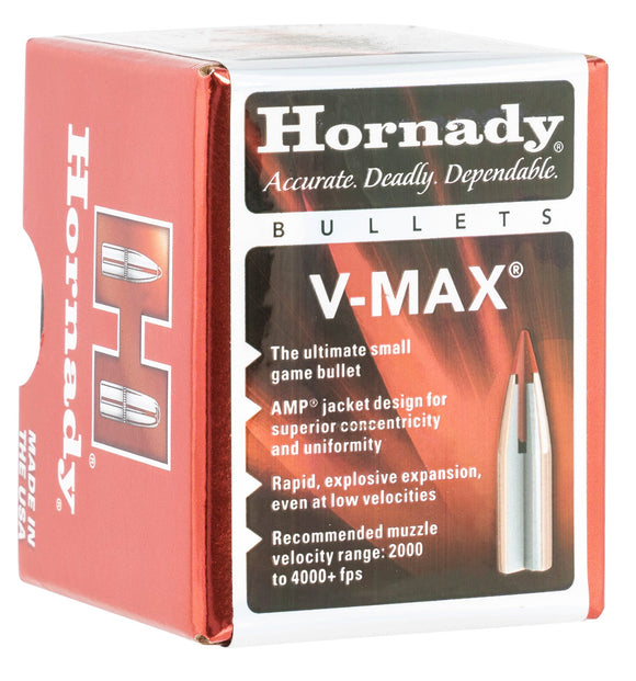 Hornady 22272 V-Max  .22 Cal .224 55 gr V-Max 100 Per Box
