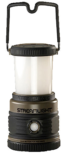 Streamlight 44931 Siege Lantern 540/275/55 Lumens White C4 LED/Red LED D Alkaline Thermoplastic Coyote