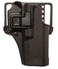 Blackhawk 410544BKR Serpa CQC Concealment Black Matte Polymer OWB Taurus Judge 3 Cylinder Right Hand