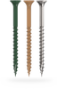 Camo Fasteners Deck Screws (#9 x 3 in 350 ct (4 pack), Green)