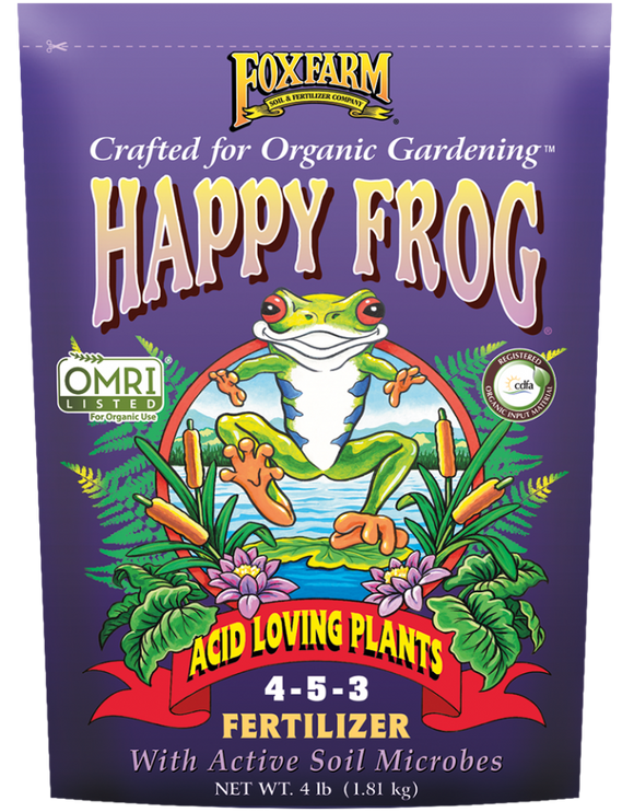 FoxFarm Happy Frog Acid Loving Plants Fertilizer (4 lb)