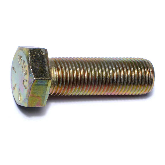 Monster Fastener Zinc Plated Grade 8 Steel Fine Thread Hex Cap Screws