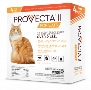 Provecta II Flea Treatment for Cats (For Cats 5-9 lbs)