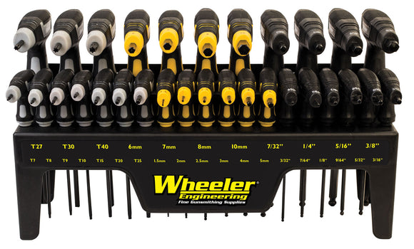 Wheeler 1081957 30 Pc Hex and Torx Set