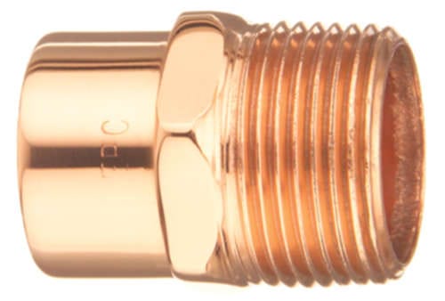 Elkhart Products 3/4-Inch Male Pipe Thread Wrot Copper Adapter (3/4