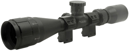 BSA 22412X40AO Sweet 22 4-12x 40mm AO Obj 40-10 ft @ 100 yds FOV 1 Tube Matte Black Finish 30/30 Duplex