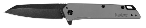 Kershaw 1365 Misdirect  2.90 Reverse Tanto Plain Black Oxide BlackWash 4Cr13 Gray Bead Blasted SS Handle Folding