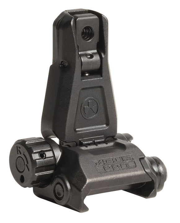 Magpul MAG276-BLK MBUS Pro Rear Sight AR Platform Folding Black