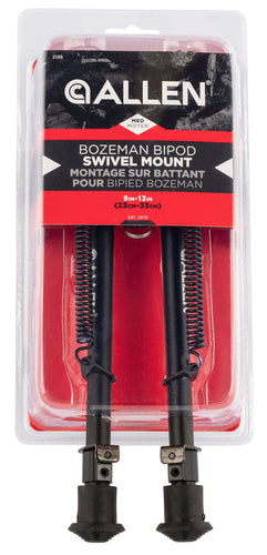 Allen 2188 Bozeman Bipod Black Aluminum 9-13 Swivel Mounted