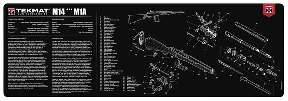 TekMat TEKR36M14 Original Cleaning Mat  Springfield M1A Parts Diagram 12