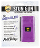 Guard Dog SDGDDHVPR Disabler Stun Gun  with Flashlight Purple Rubber Coated