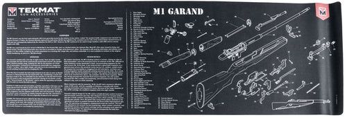 TekMat TEKR36M1GARANDBK Original Cleaning Mat  M1 Grand Parts Diagram 36 x 12