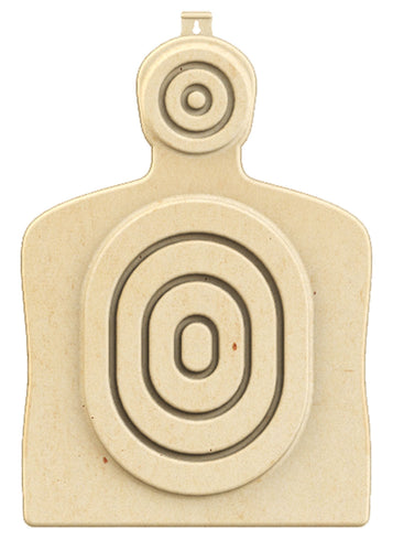 Birchwood Casey 3DTGTBTT Torso Target  31.25 H x 21.25 W x 1 D 3D Bullseye Tan 3 Per Pack