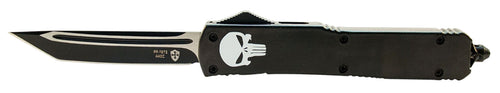 Templar Knife MFL23-1 Fallen Slim 3.50 Tanto Plain Black 440C Stainless Steel Black Zinc Aluminum Alloy Handle OTF