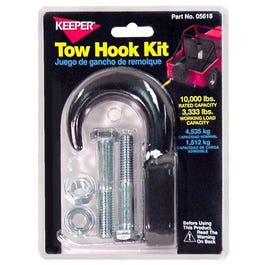 Tow Hook Kit, Black