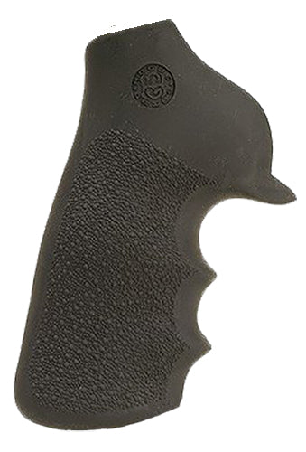 Hogue 80020 Tamer with Finger Grooves Grip Ruger GP100/Super Redhawk Rubber Black