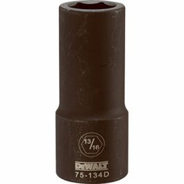 SAE Deep Impact Socket, 6-Point, 3/4-In. Drive, 13/16-in.