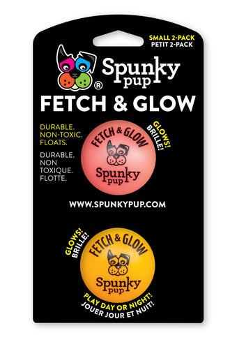 Spunky Pup Fetch & Glow Ball (Medium - Assorted)