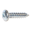 Monster Fastener Zinc Plated Steel Phillips Pan Head Sheet Metal Screws