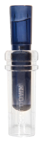 Duck Commander DCCD Cut Down 2.0 Double Reed Duck Call Polycarbonate Blue