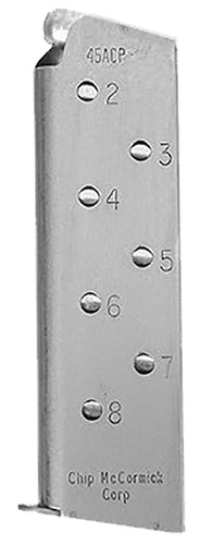 CMC Products 14110 1911 Match Grade  45 ACP 1911 Government 8rd Stainless Detachable