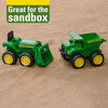 John Deere 6 Inch Sandbox Toy Set with Toy Truck and Toy Tractor (6 Inch)