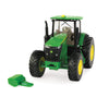 Tomy John Deere 1:32 Scale 7270R Tractor with 560R Baler and Round Bale - 3 Piece Farm Toy Set (3 Piece)