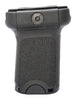 BCM VGSBLK BCMGunfighter Short Vertical Grip AR-15 Aggressive Texture Black Polymer