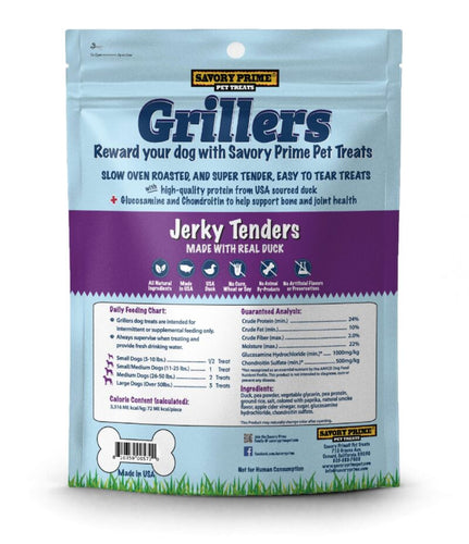 Savory Prime Grillers Duck Tenders Dog Treat