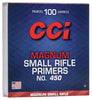 CCI 0017 Magnum Rifle No. 450 Small Magnum Rifle 100 Per Box 10 Boxes Per Case Total 1000