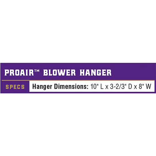 Weaver Leather ProAir™ Blower Hanger (10 L x 3-2/3 D x 8 W)