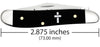 Case Religious Sayings Jeremiah 29:11 Embellished Smooth Black Synthetic Peanut (Black Synthetic)