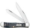 Case Knives Pocket Worn® Crandall Jig Gray Bone Trapper