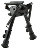 Harris BRS BR S Bipod with Swivels Aluminum/Steel Black Anodized 6-9