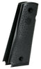 Hogue 45190 OverMolded  Nylon Grip Panels with Palm Swells 1911 Government Black Cobblestone